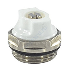 Кран Маевского ручной латунь Ду 15 Ру10 G1/2" НР под отвертку Icma 82705AD06