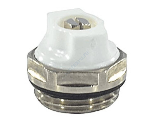 Кран Маевского ручной латунь Ду 20 Ру10 G3/4" НР под отвертку Icma 82705AE06