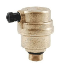Воздухоотводчик автоматический латунь 499 Ду 10 Ру10 G3/8" НР прямой О-кольцо OR 0499.012