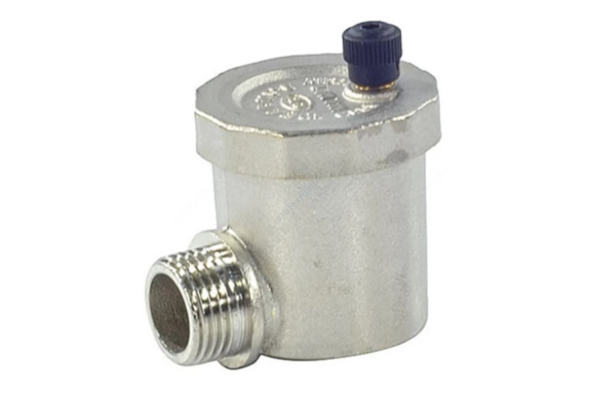 Воздухоотводчик автоматический латунь 502 Ду 15 Ру10 G1/2" НР угл OR 0502.415