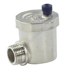 Воздухоотводчик автоматический латунь 502 Ду 15 Ру10 G1/2" НР угл OR 0502.415