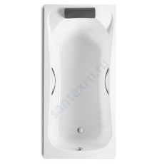Ванна акриловая BeCool 170х80см с отверстиями для ручек без ножек Roca ZRU9302852