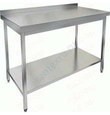 Стол с полкой и бортом