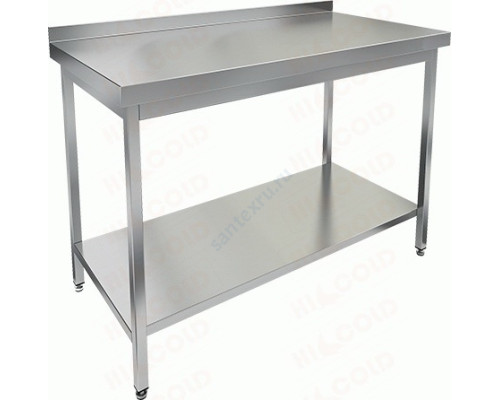 Стол с полкой и бортом