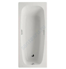 Ванна акриловая Sureste 160х70см с отверстиями для ручек без ножек Roca ZRU9302787