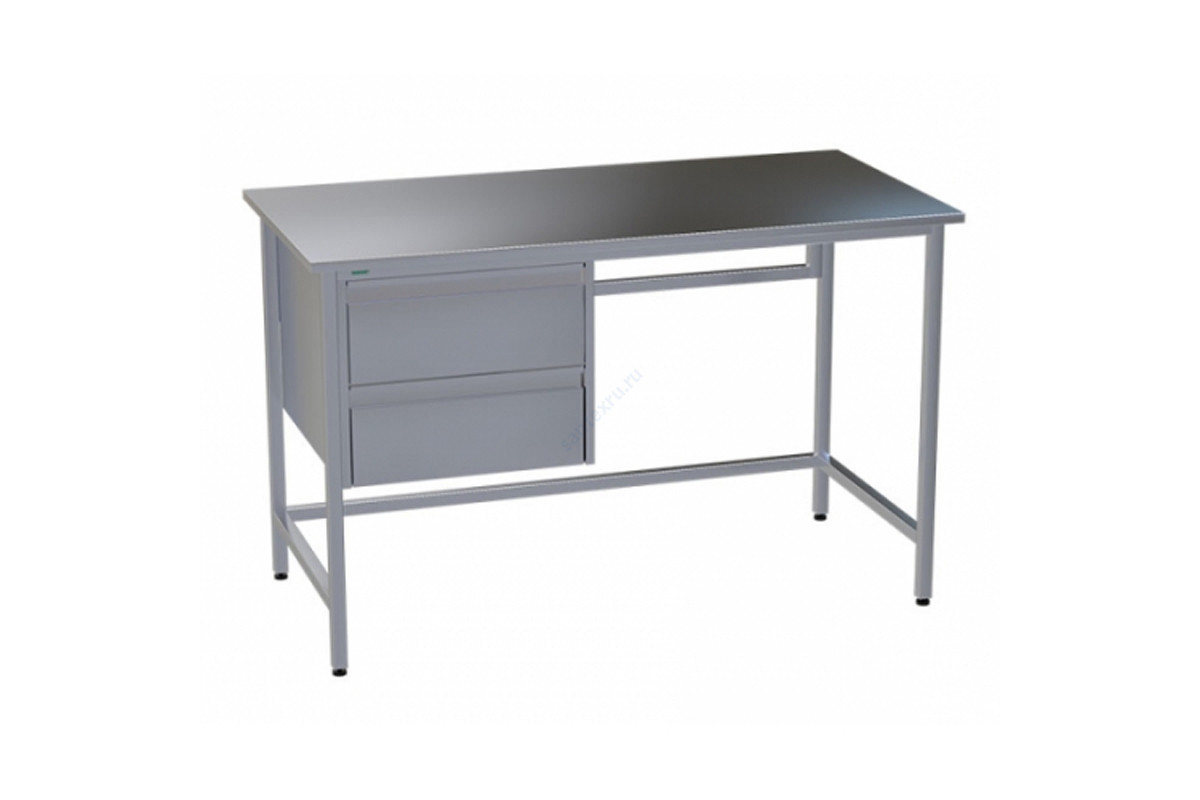 Стол с ящиками из нержавеющей стали