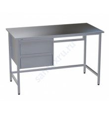 Стол с ящиками из нержавеющей стали