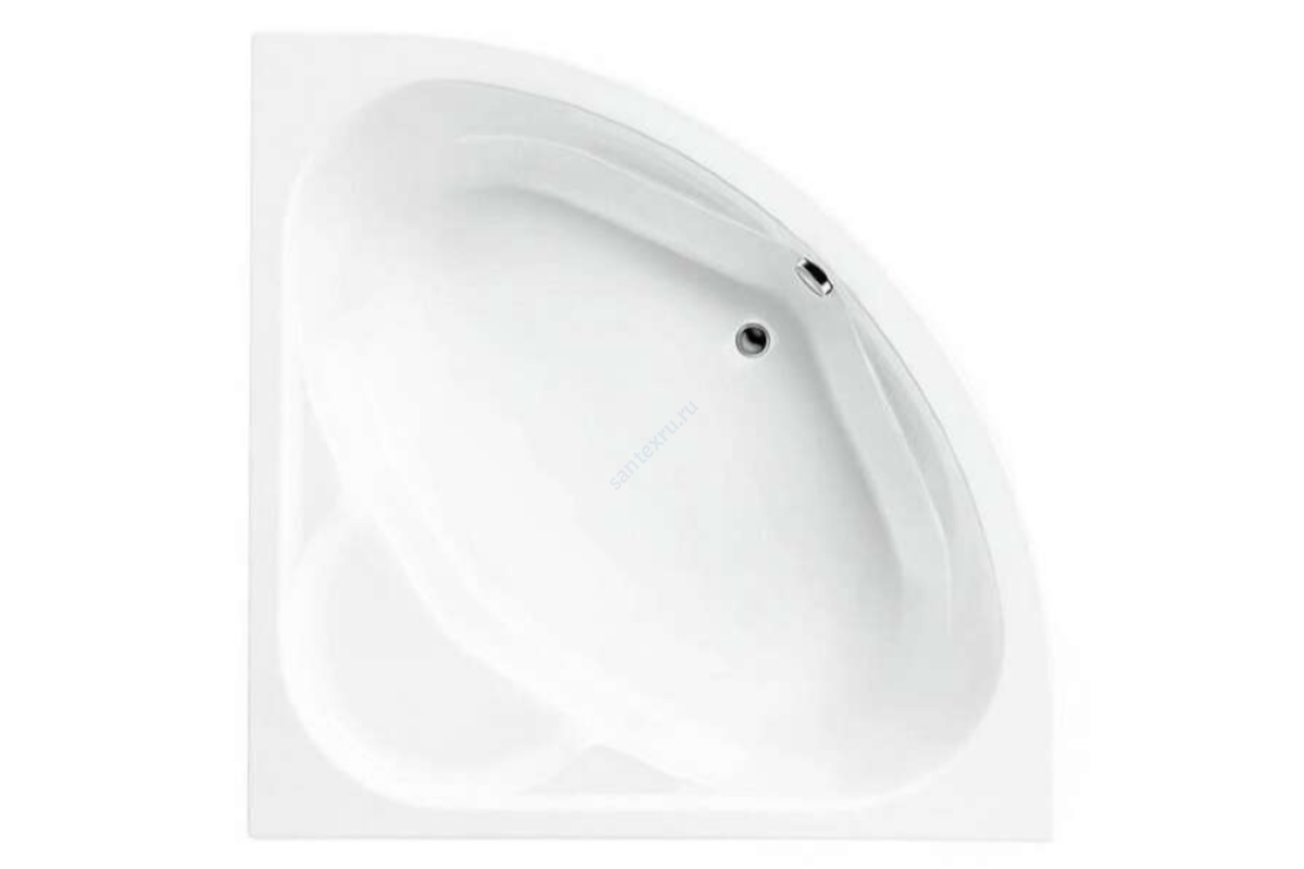 Ванна акриловая Карибы 140х140см без ножек Santek 1.WH11.1.982