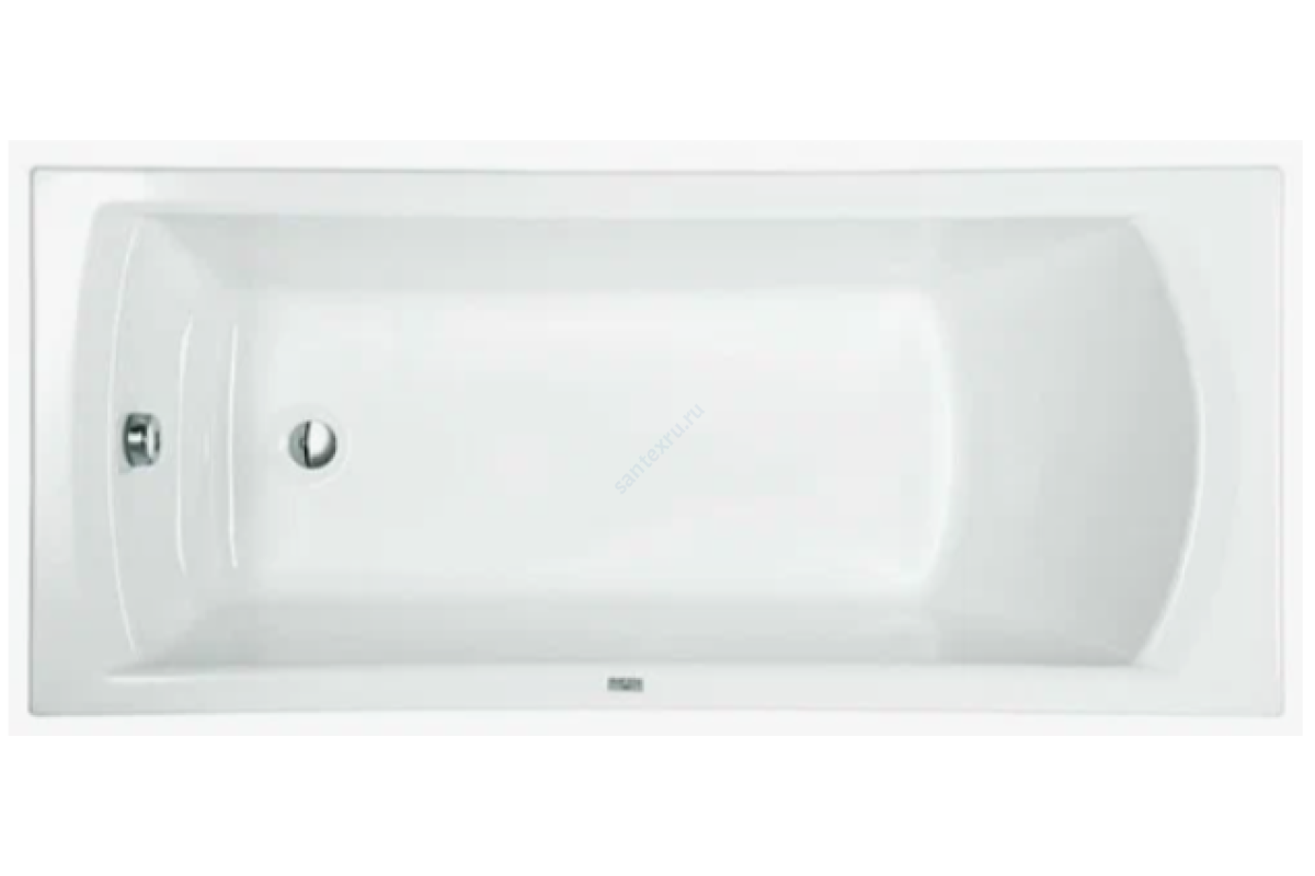 Ванна акриловая Монако 160х70см без ножек Santek 1.WH11.1.977