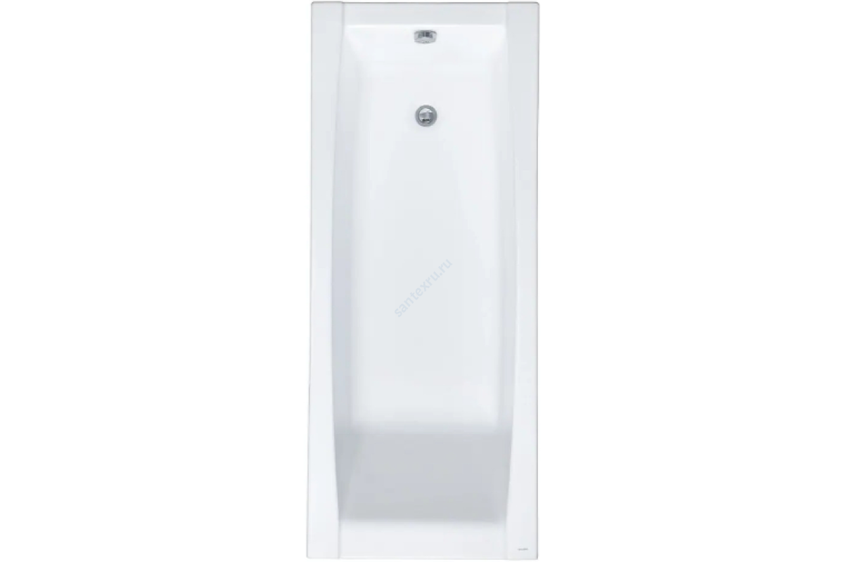 Ванна акриловая Санторини 160х70см без ножек Santek 1.WH30.2.494