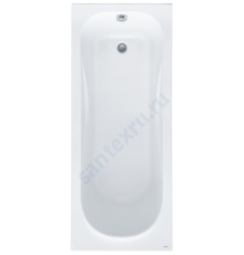 Ванна акриловая Тенерифе 160х70см без ножек Santek 1.WH30.2.357