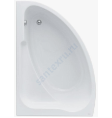 Ванна акриловая Гоа L 150х100см без ножек левосторонняя Santek 1.WH11.2.033