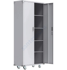 Шкаф передвижной с перекладиной для плечиков