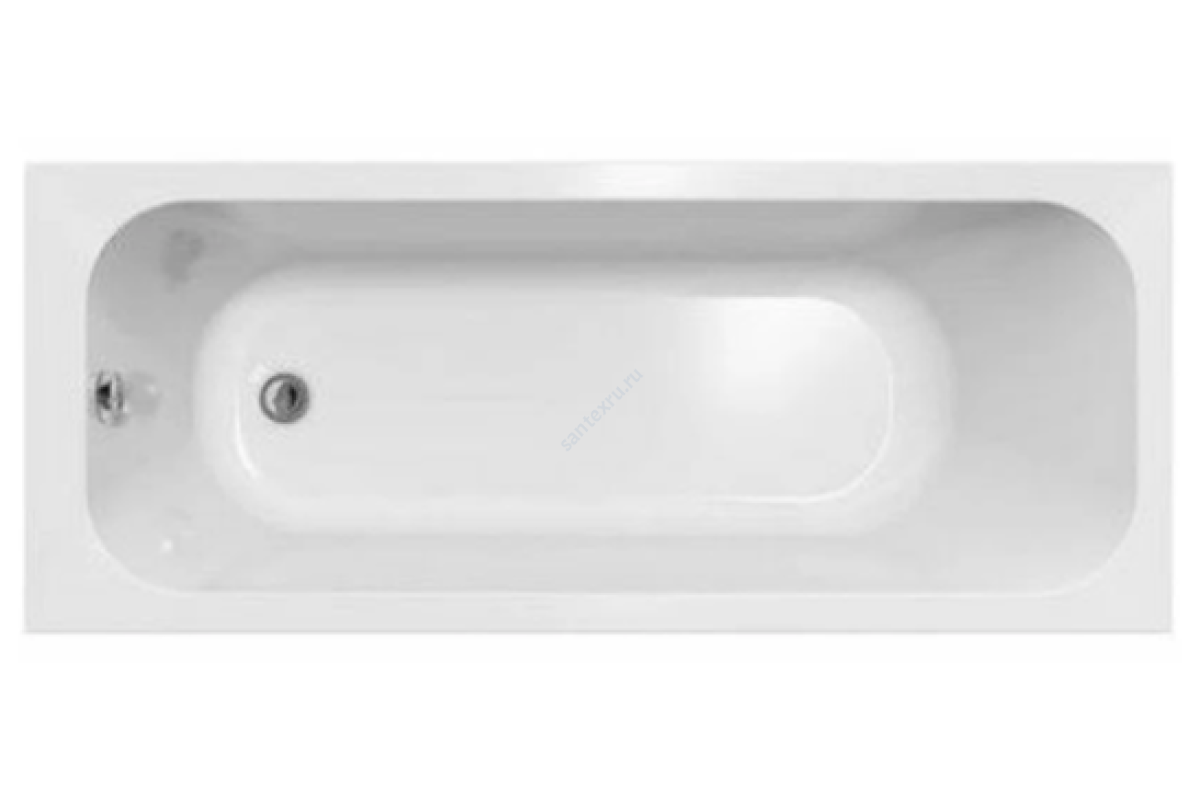 Ванна акриловая Ламма 150х70см без ножек Santek 1.WH50.1.746