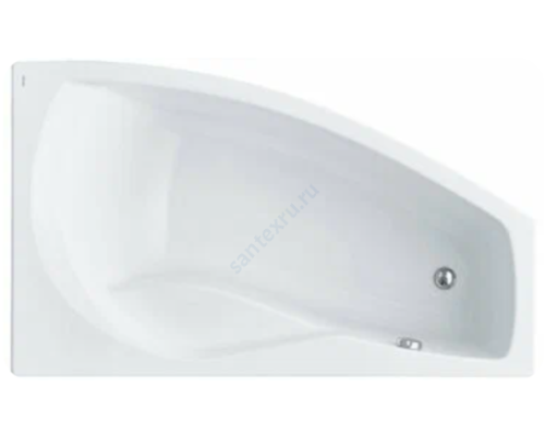 Ванна акриловая Майорка R 150х90см без ножек правосторонняя Santek 1.WH11.1.985