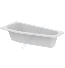 Ванна акриловая HOTLINE SpaceSaver 160х70см без ножек правосторонняя Ideal Standard K276301