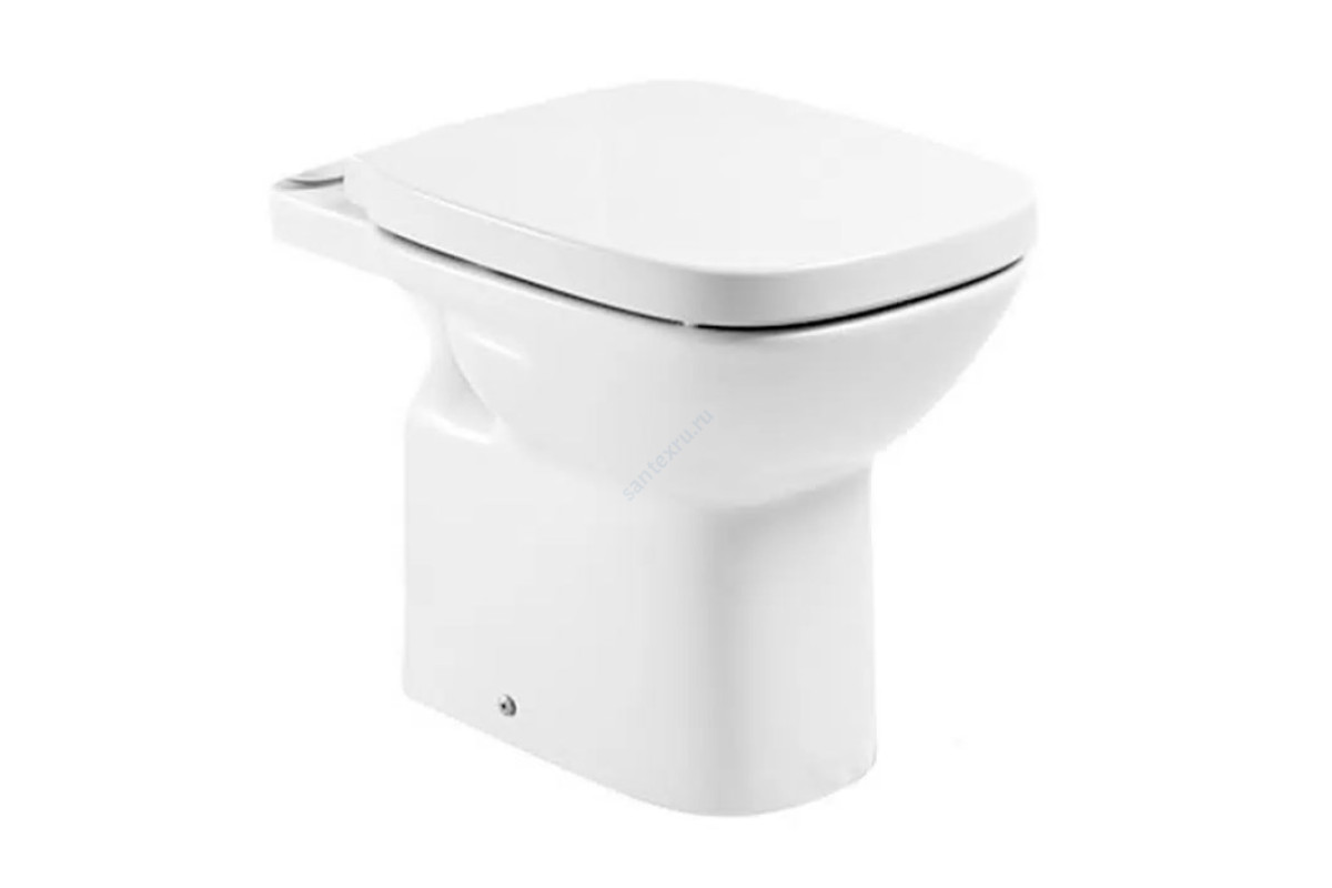 Чаша унитаза горизонтальный выпуск без сиденья белая Debba Roca 34299700Y