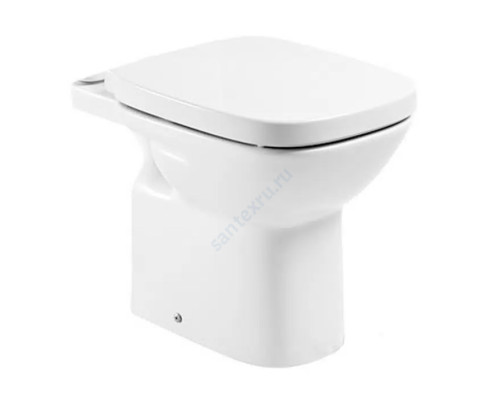 Чаша унитаза горизонтальный выпуск без сиденья белая Debba Roca 34299700Y