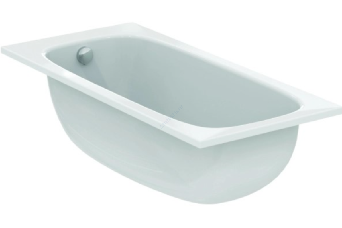 Ванна акриловая i.life 180х80см без ножек Ideal Standard T476201