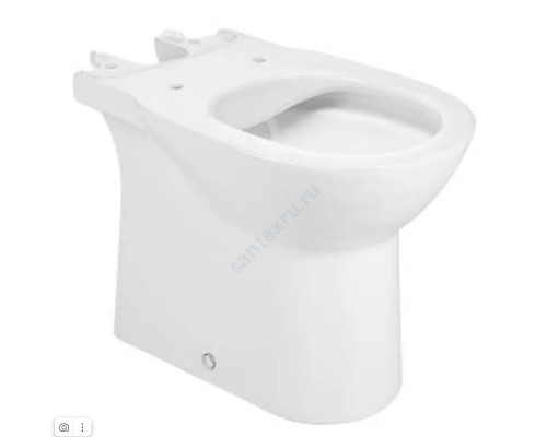 Чаша унитаза горизонтальный выпуск без сиденья белая Debba Round Rimless Roca 34299P00Y