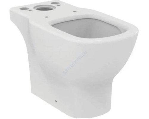 Чаша унитаза горизонтальный выпуск без сиденья белая The Gap Roca 342477000