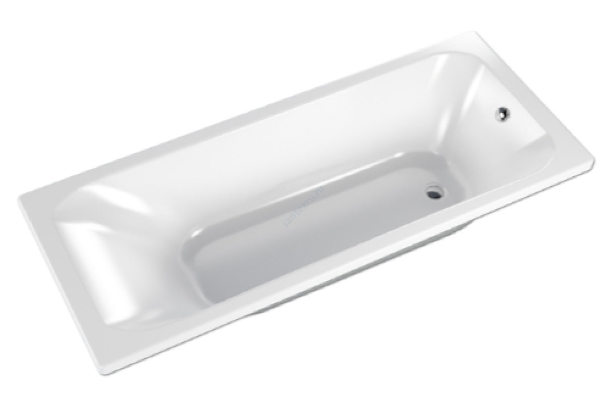 Ванна акриловая City 170х70см без ножек МетаКам ABS_014964