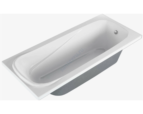 Ванна акриловая Comfort 160х70см без ножек МетаКам АВS_011423