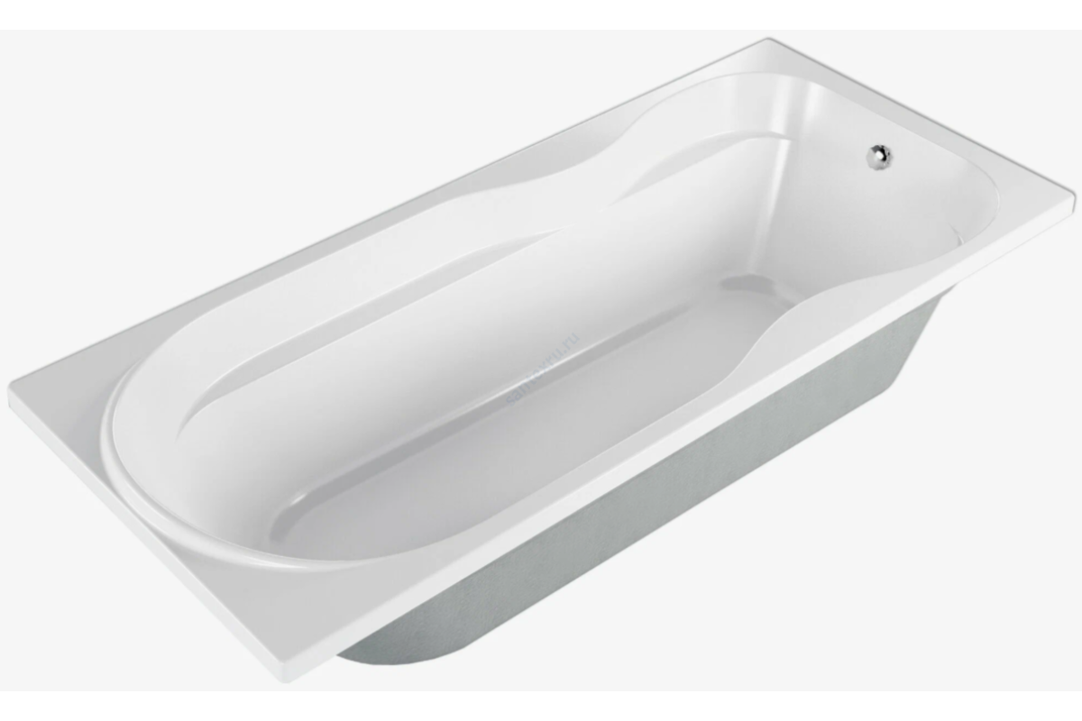 Ванна акриловая Comfort Maxi 180х80см без ножек МетаКам АВS_011424