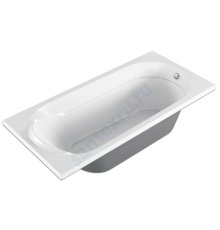 Ванна акриловая Grace 130х70см без ножек МетаКам АВS_013670