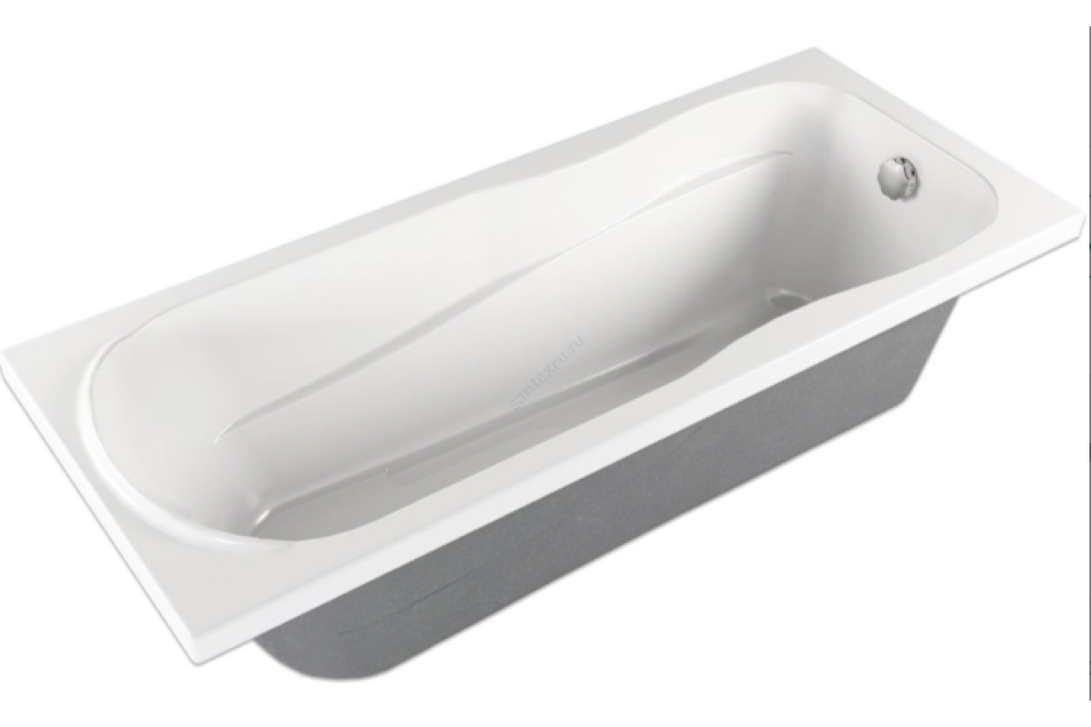 Ванна акриловая Italy 150х70см без ножек МетаКам АВS_012299