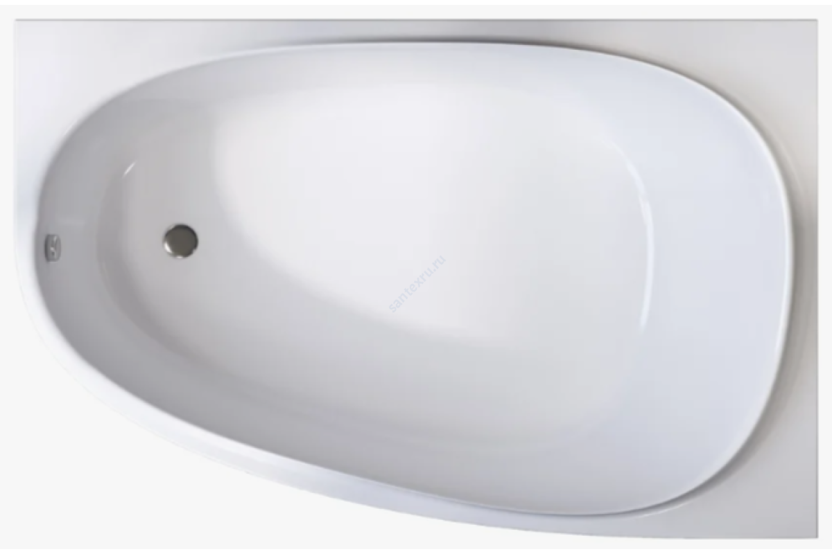 Ванна акриловая Like 170х110см правосторонняя белая AM.PM W80A-170R110W-A