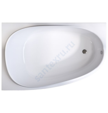 Ванна акриловая Like 170х110см левосторонняя белая AM.PM W80A-170L110W-A