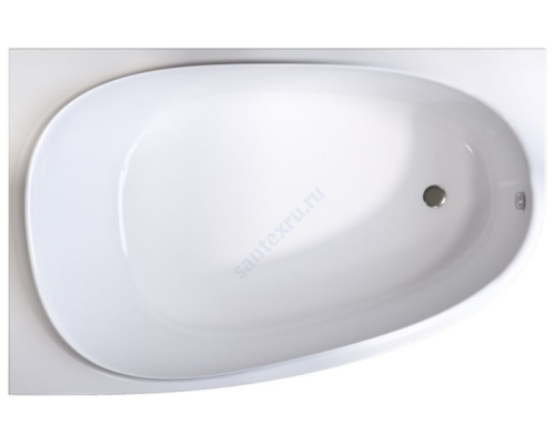 Ванна акриловая Like 170х110см левосторонняя белая AM.PM W80A-170L110W-A