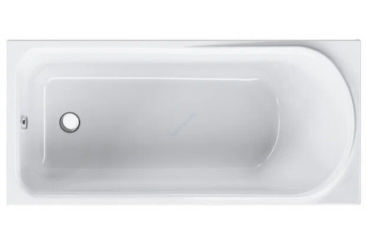Ванна акриловая Like 150х70см белая AM.PM W80A-150-070W-A