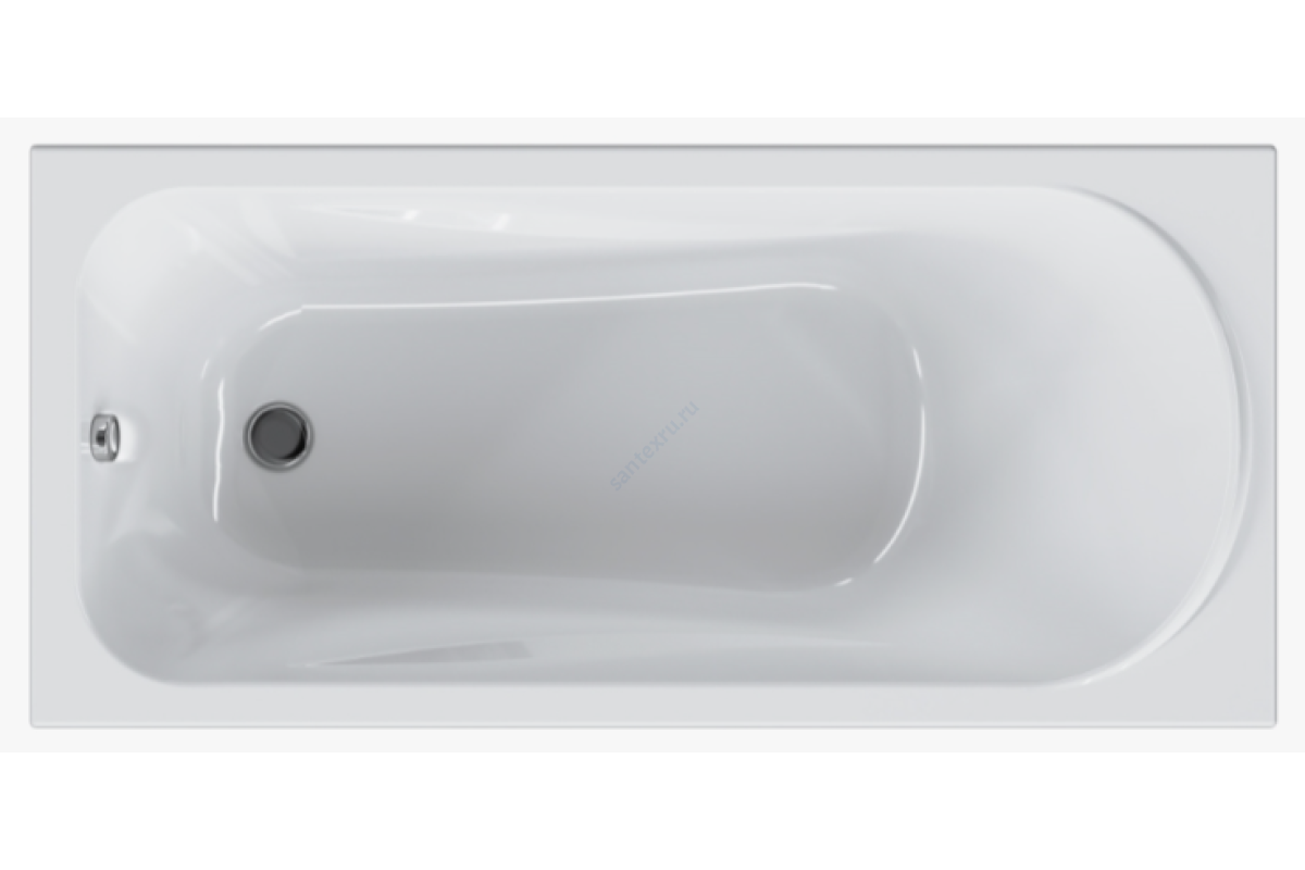 Ванна акриловая Sense 150х70см белая AM.PM W76A-150-070W-A