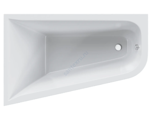 Ванна акриловая Spirit 160х100см левосторонняя белая AM.PM W72A-160L100W-A2
