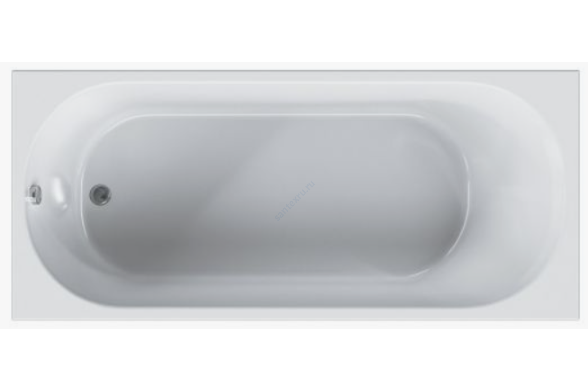 Ванна акриловая X-Joy 180х80см белая AM.PM W94A-180-080W-A