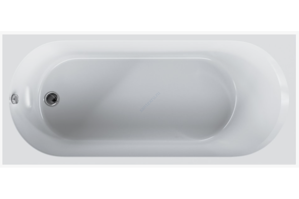 Ванна акриловая X-Joy 170х75см белая AM.PM W94A-170-075W-A
