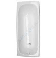 Ванна чугунная 170х70см в/к ножки 1 шт Selena