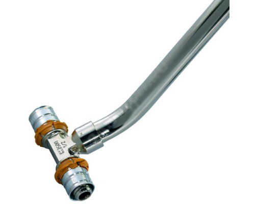 Тройник МП для подключения труб к радиатору латунь пресс S-PRESS PLUS Дн 16 L=350мм Uponor 1070681 (1015628) Тройник МП для подключения труб к радиатору латунь пресс S-PRESS PLUS Дн 16 L=350мм Uponor 1070681 (1015628)