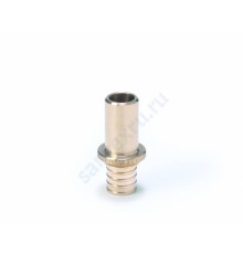 Муфта переходная для PE-X бронза RAUTITAN RX Дн 20х18 под пайку Rehau 11372161001
