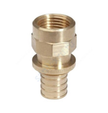 Муфта для PE-X бронза RAUTITAN RX+ Дн 20х3/4" ВР Rehau 14563291001 (13660691001)