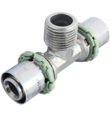 Тройник МП латунь пресс Дн 16х1/2"х16 НР Comap 734BCB 