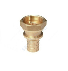 Муфта для PE-X бронза RAUTITAN RX+ Дн 32х1" с накидной гайкой Rehau 14563411001
