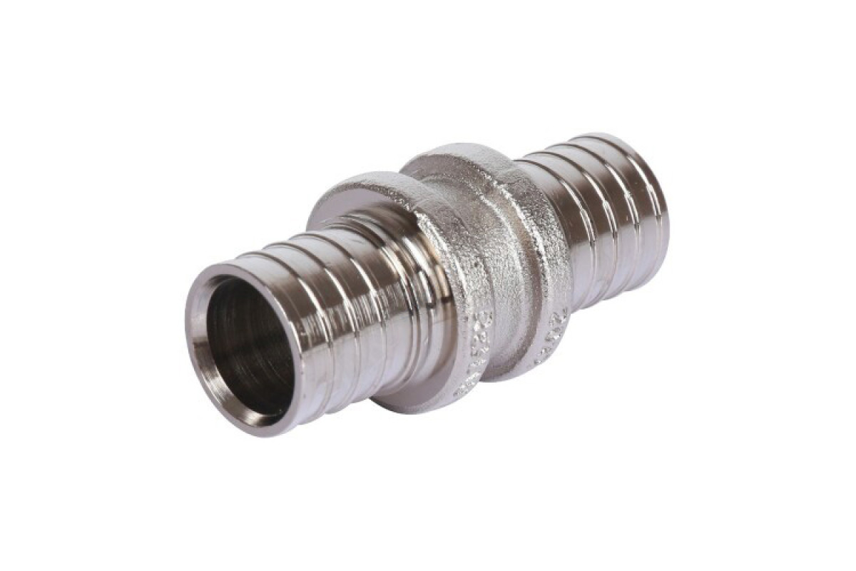 Муфта для PE-X латунь оц RAUTHERM-S Дн 17х2,0 Rehau 12502771002