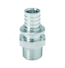 Муфта для PE-X нерж RAUTITAN SX Дн 20х1/2" НР Rehau 11377821001