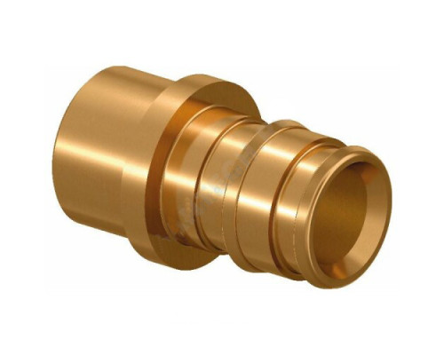 Муфта переходная для PE-X латунь Q&E Дн 20х22 пресс Uponor 1008736