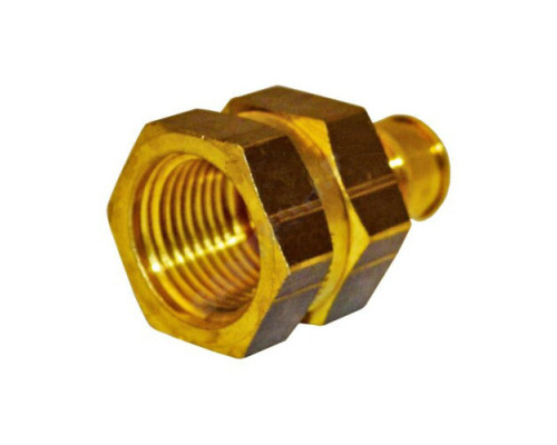 Муфта для PE-X латунь Q&E Дн 16х1/2" ВР Uponor 1023009 (1008744)