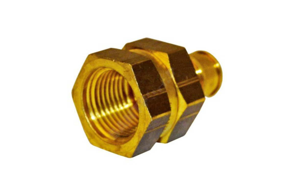 Муфта для PE-X латунь Q&E Дн 25х1" ВР Uponor 1023013 (1008748)
