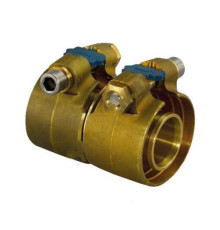 Муфта зажимная для PE-X латунь Wipex Дн 32х2,9 Ру6 Uponor 1042973
